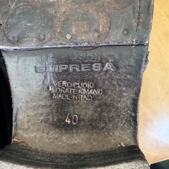 Empressa Men’s Italian leather shoes - Picture 11 of 11